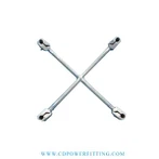 Ammortizzatore distanziatore a forma di croce