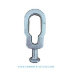 Qual è la resistenza all'impatto di un occhiello sferico e di una forcella?