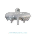 Qual è il principio di funzionamento di un morsetto di sospensione in ferro?